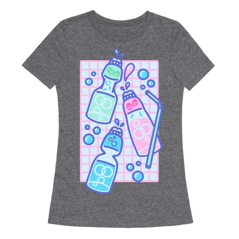 NSFW Pastel Penis Soda Bottles Womens T-Shirt