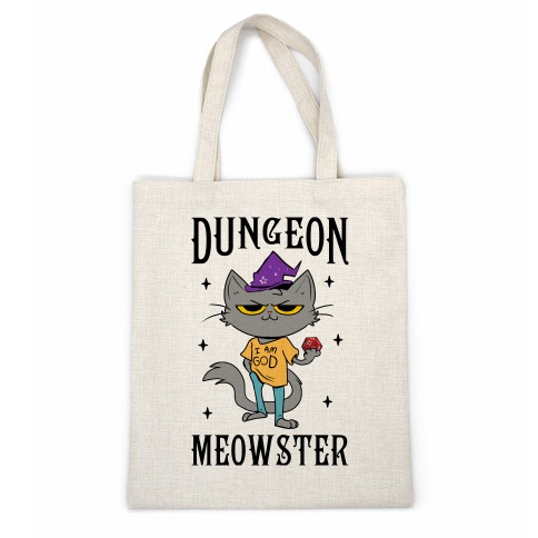 Dungeon Meowster Casual Tote