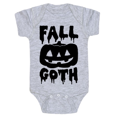 Fall Goth Baby One-Piece