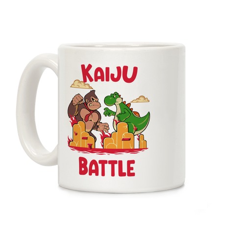 Kaiju Battle Coffee Mug