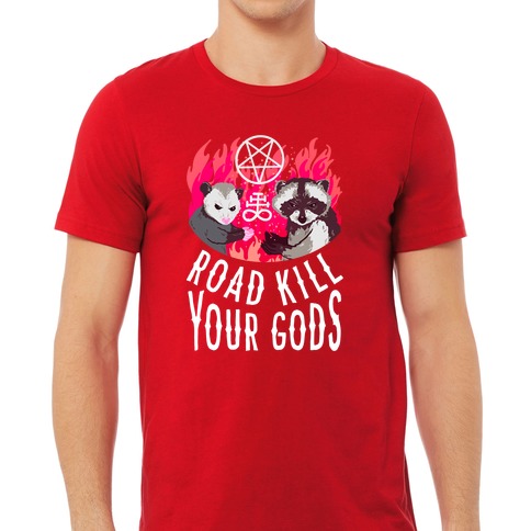 LOST GODS Girl' Lot God Ti the Seaon Automobile T-Shirt - Red - X