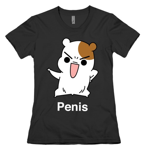 Penis Hamster Womens T-Shirt