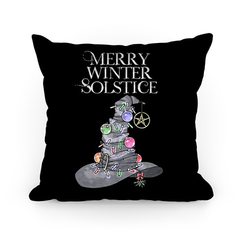 Merry Winter Solstice Pillow