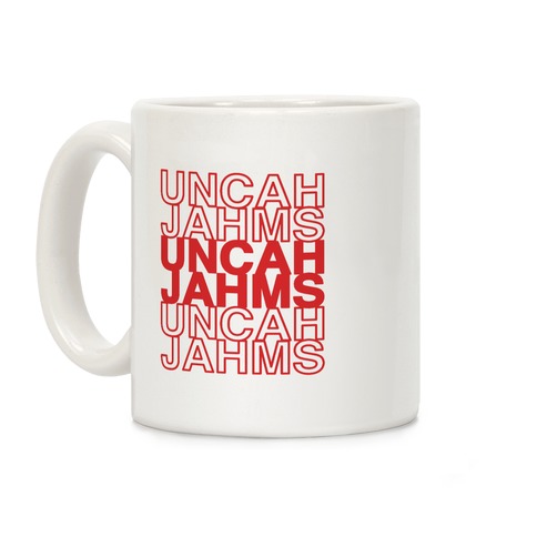 Uncah Jahms Uncut Gems Parody Coffee Mug