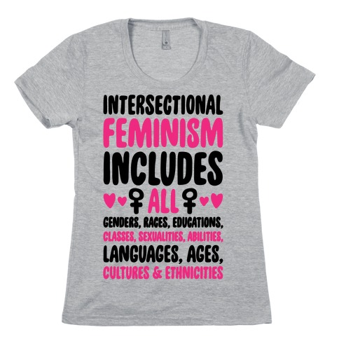 Intersectional Feminism Womens T-Shirt