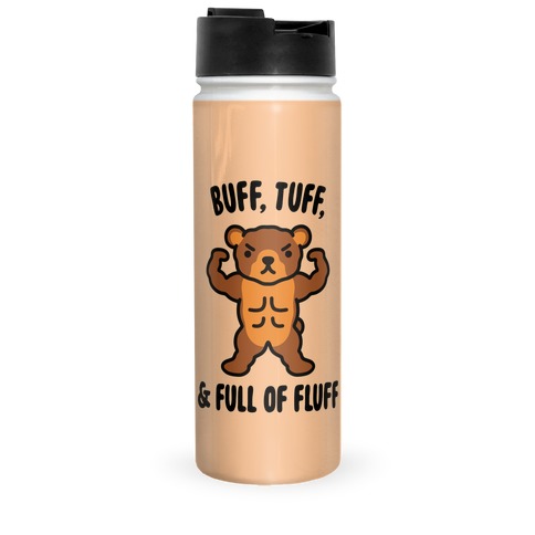 Buff, Tuff, & Full of Fluff Travel Mug