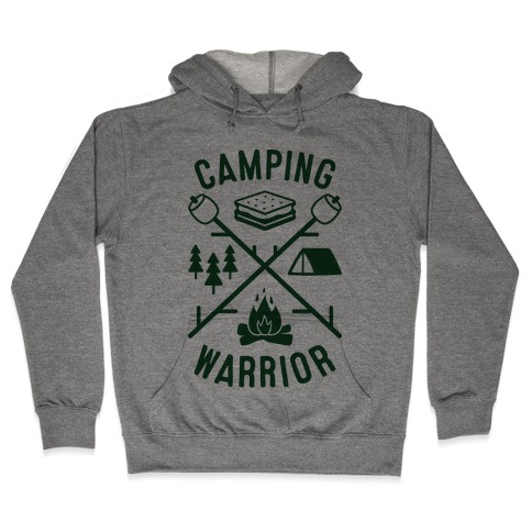 Camping Warrior Hooded Sweatshirt