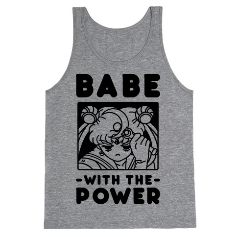 Babe With the Power Sailor Moon Tank Top