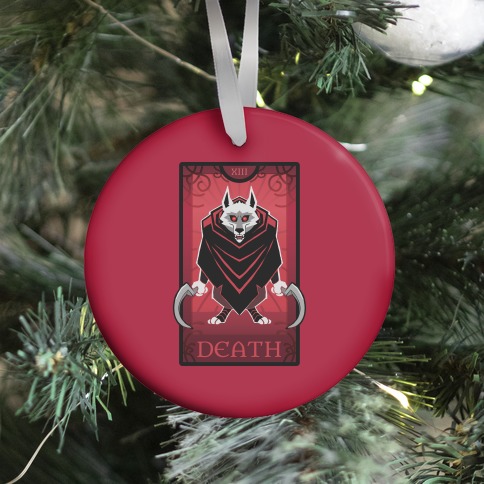 Death Wolf Tarot Ornament