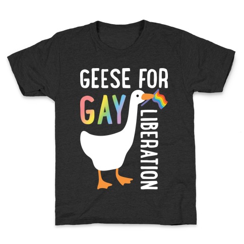 Geese For Gay Liberation Kids T-Shirt