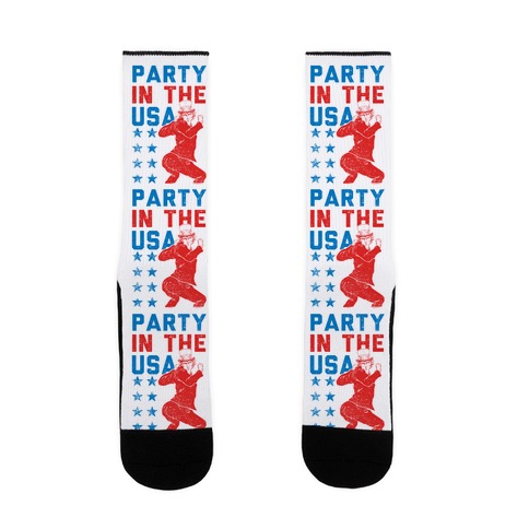 Party In The USA Uncle Sam Sock