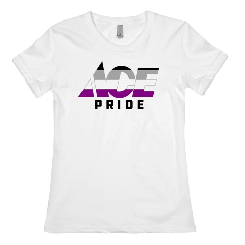 Ace Pride Parody Logo Womens T-Shirt