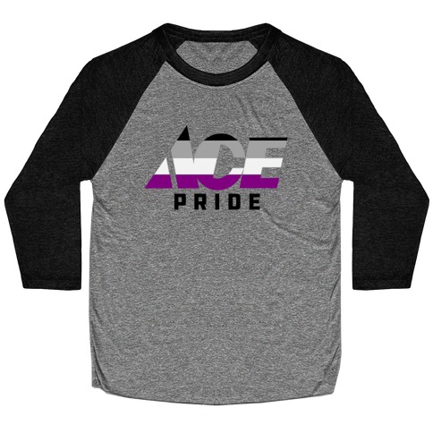 Ace Pride Parody Logo Baseball Tee