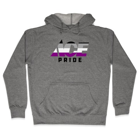 Ace Pride Parody Logo Hooded Sweatshirt