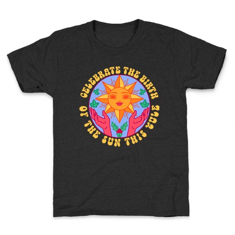 Yule Birth of the Sun Kids T-Shirt