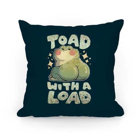 Toad With A Load Pillow