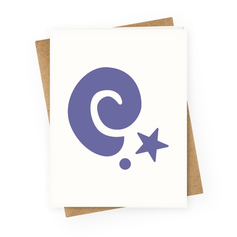 Animal Crossing Fossil Greeting Card