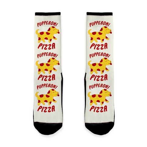 Pupperoni Pizza  Sock