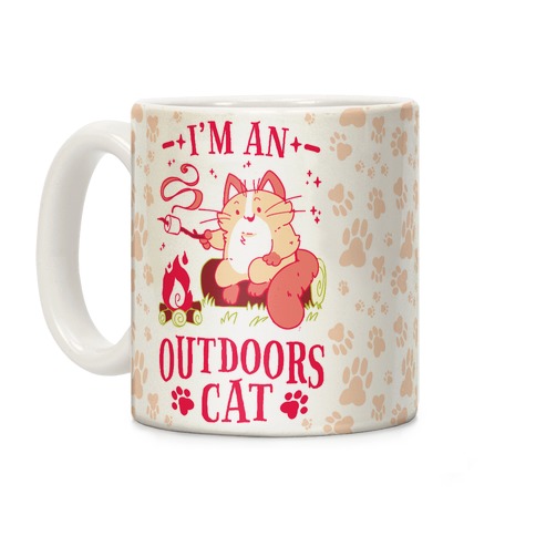 I'm An Outdoors Cat Coffee Mug