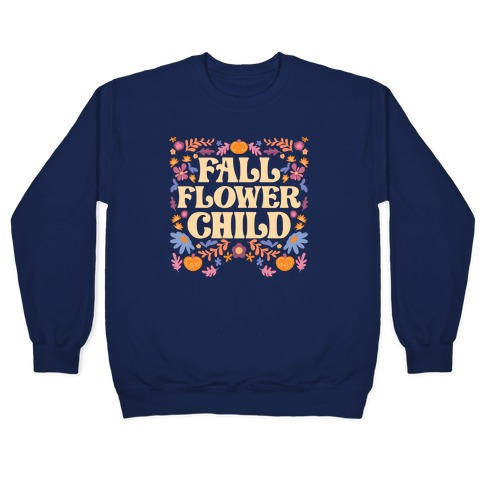 Fall Flower Child Pullover