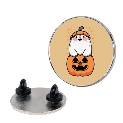 Cute Halloween Seal Pin