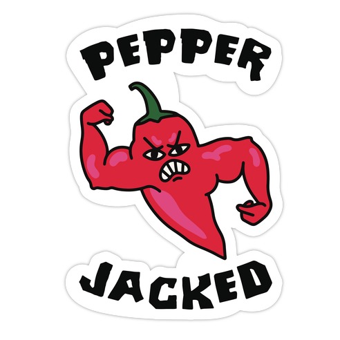 Pepper Jacked Die Cut Sticker