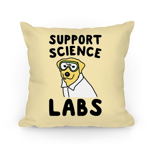 Support Science Labs Pillow