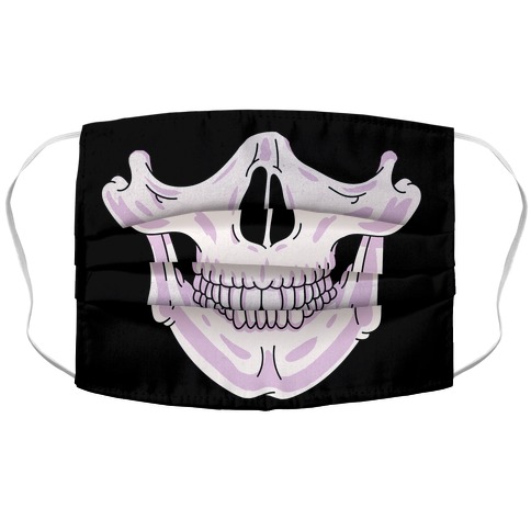 Skull Accordion Face Mask