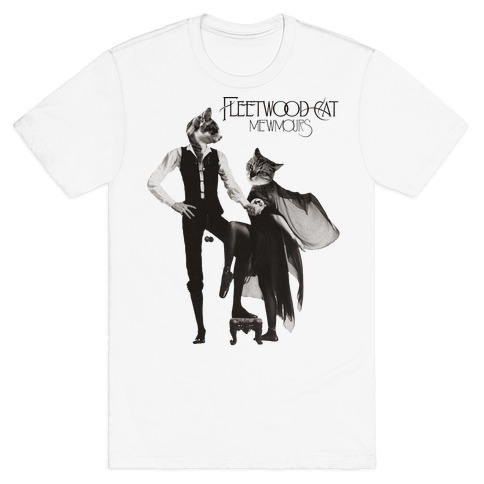 Fleetwood Cat Mewmours Mashup T-Shirts 
