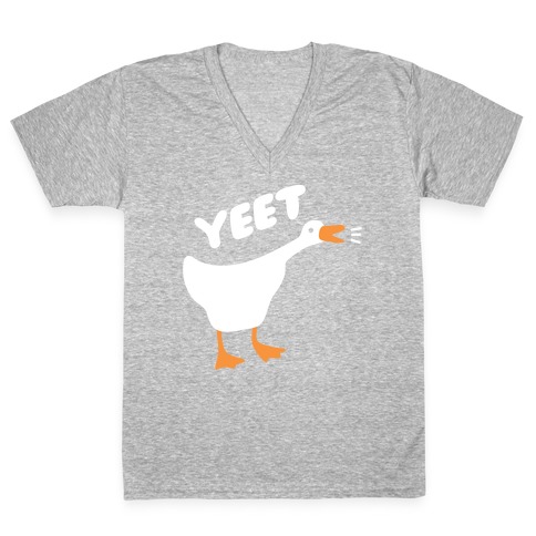 YEET Goose V-Neck Tee Shirt