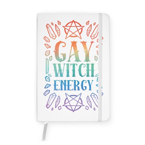Gay Witch Energy Notebook