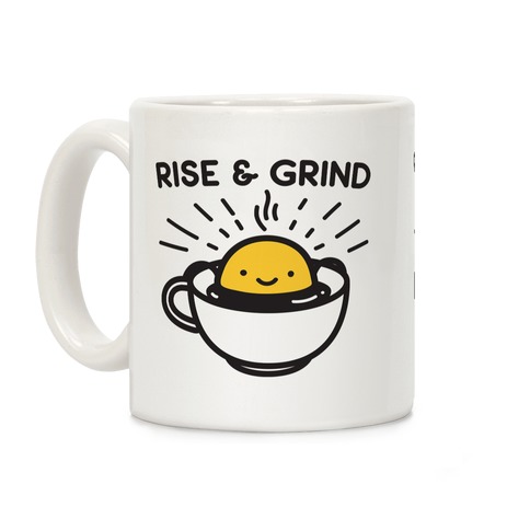 Rise & Grind Coffee Mug