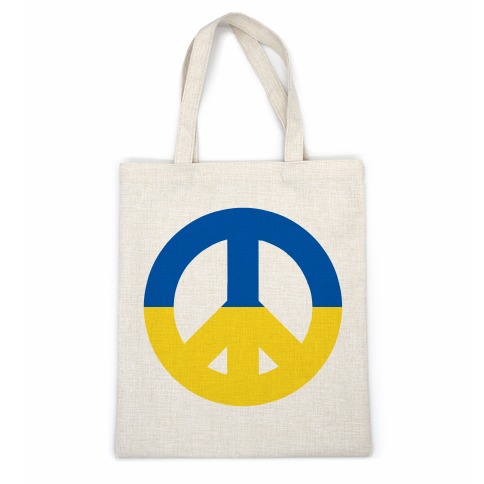 Peace symbol (Ukraine) Casual Tote