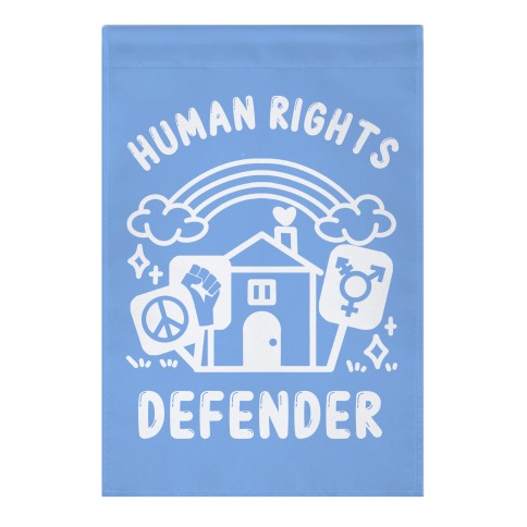 Human Rights Defender Garden Flag