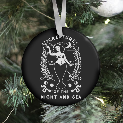 Creature of the Night and Sea Ornament