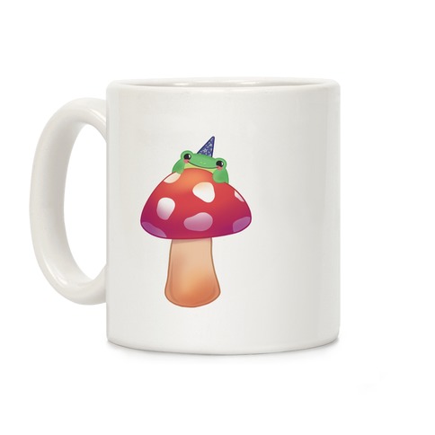 Magic Mushroom Frog Coffee Mug