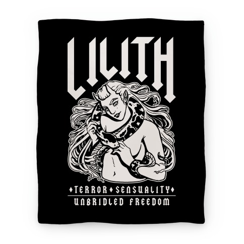 Lilith Terror Sensuality Unbridled Freedom Blanket