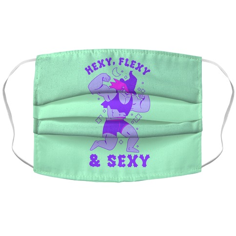Hexy, Flexy, & Sexy Accordion Face Mask