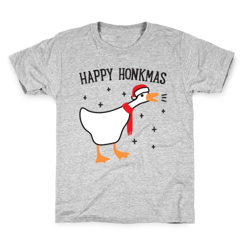 Happy Honkmas Goose Kids T-Shirt