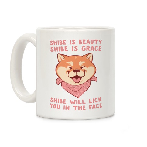 Shibe is Beauty, Shibe is Grace Coffee Mug