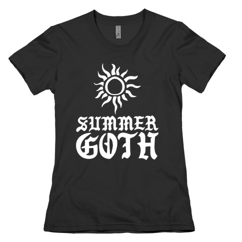 Summer Goth Womens T-Shirt