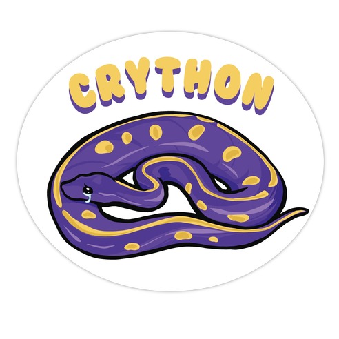 Crython Die Cut Sticker