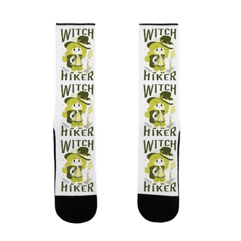 Witch Hiker Sock