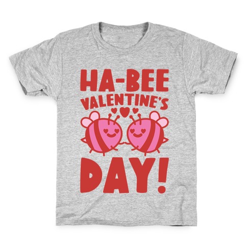 Ha-Bee Valentine's Day Kids T-Shirt