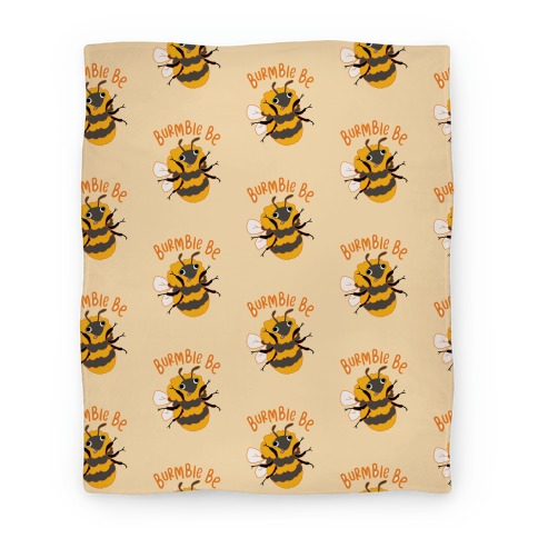 Burmble Be Derpy Bee Blanket