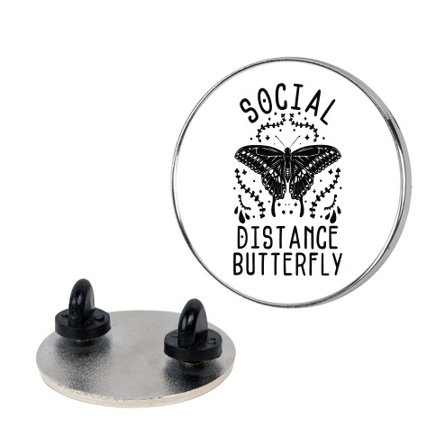 Social Distance Butterfly Pin