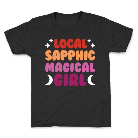Local Sapphic Magical Girl Kids T-Shirt