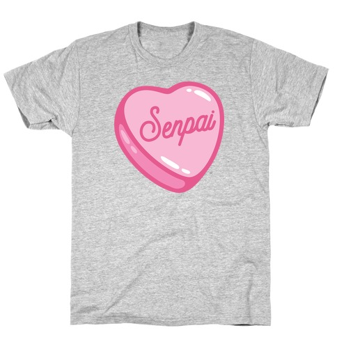 Senpai Candy Heart T-Shirt