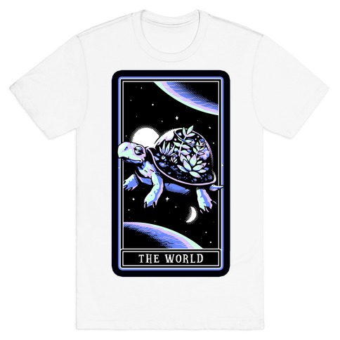The World Tarot Turtle Terrarium T-Shirt