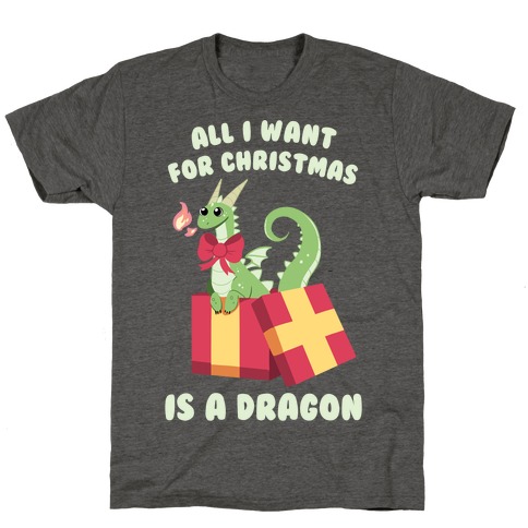 All I Want For Christmas Is A Dragon T-Shirt